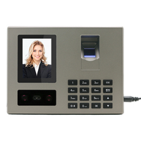Terminal de présence JINGXIN avec écran couleur 2,8 pouces, vision nocturne infrarouge et double caméra couleur professionnelle, reconnaissance faciale et empreinte digitale