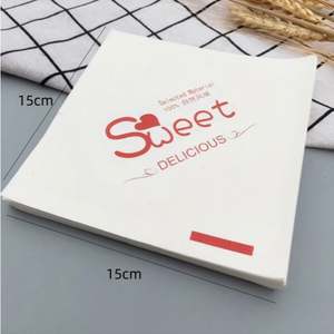 Custom Logo Sandwich Burger Paper <b>Bag</b> Disposable Food Grade PE Coated Hamburger Bread <b>Cake</b> Grease Proof Wrapping Paper <b>Bag</b> - Product Image 5