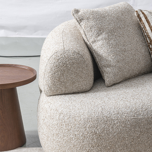 शादी की घटना के लिए भव्य आधुनिक वाणिज्यिक फर्नीचर घुमावदार डिजाइन मखमली मॉड्यूलर कपड़े अनुभागीय सोफा - Product Image 6