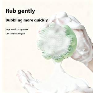 Spazzola per il Bagno a Forma di Polpo, Ecologica, in Silicone, per Massaggio e Toelettatura Cani, con Gel da Bagno Integrato, per Uso in Bagno, Disponibile all'Ingrosso - Product Image 3