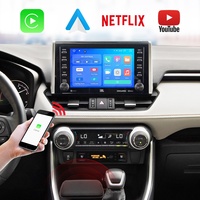 Route carplay ai box quad core mini apple carplay box 2 + 32G pré-installé Youtube Netflix support sans fil carplay Android auto