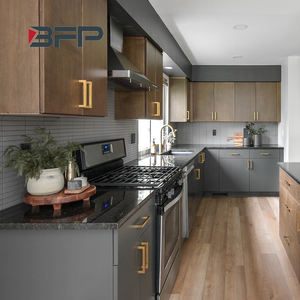 BFP <span class=keywords><strong>vendita</strong></span> calda cucina moderna modulare di lusso finitura opaca lacca su misura armadio da cucina per casa e appartamento - Product Image 3
