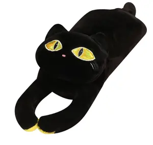 Hot Selling Cat pillow plush doll toy cute and soft stuffed Puppy Cat Pillow Girls sleep on long pillows or Children gifts