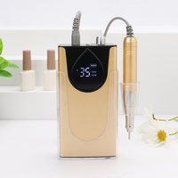 Portable 35000 tr/min ponceuse à ongles pédicure manucure perceuse équipement de beauté pour ongles fournitures Salon perceuse à ongles