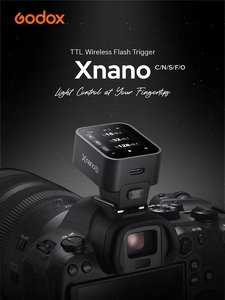 Mới Godox XNano X3 TTL HSS 2.4G đèn <span class=keywords><strong>flash</strong></span> không dây kích hoạt màn hình cảm ứng OLED Transmitter sạc nhanh cho Canon <span class=keywords><strong>Nikon</strong></span> Sony Fujifilm - Product Image 2