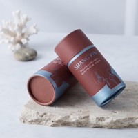Tube en papier biodégradable de qualité alimentaire, fabriqué sur mesure, conforme PPWR, pour compléments de calcium