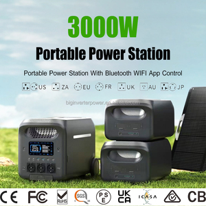Générateur solaire portable 7000Wh 3000W, station d'alimentation à batterie lithium-ion pour alimentation de secours à domicile - Product Image 3