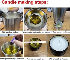 High <b>Wax</b> Melting <b>Wax</b> Warmer Heater Candle Melting Pot 6L/8L/10L Electric <b>Wax</b> burner for <b>Wax</b> <b>Melts</b> - Product Image 3