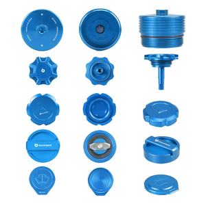 BEVINSEE Juego de 5 para <span class=keywords><strong>BMW</strong></span> N20 N26 N52 N51 N53 N54 N55 Engines Dress up Caps para <span class=keywords><strong>BMW</strong></span> E8X E9X - Product Image 5