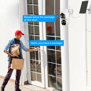 Caméra de sécurité extérieure Hiseeu 6MP à double objectif, thermique, réseau IP WiFi sans fil, vision nocturne, reconnaissance faciale, CMOS solaire - Product Image 6
