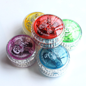 Wholesale Custom Logo Party Decor LED Light-Up Yo-Yo <b>Ball</b> <b>Glowing</b> in the Dark Spinning Toy for Kids Holiday Children's Gift - Product Image 4