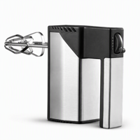 Batteur à main 5 vitesses en acier inoxydable pour mélanger la pâte avec un crochet pétrisseur, électrique 230V 150W, certifié ROHS