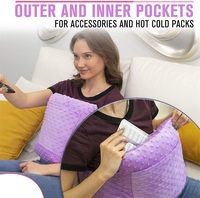 Coussin de poitrine en U hypoallergénique et respirant pour mastectomie post-opératoire, tricoté, pour le soutien corporel après le cancer du sein - Vente en gros chinoise à prix abordable