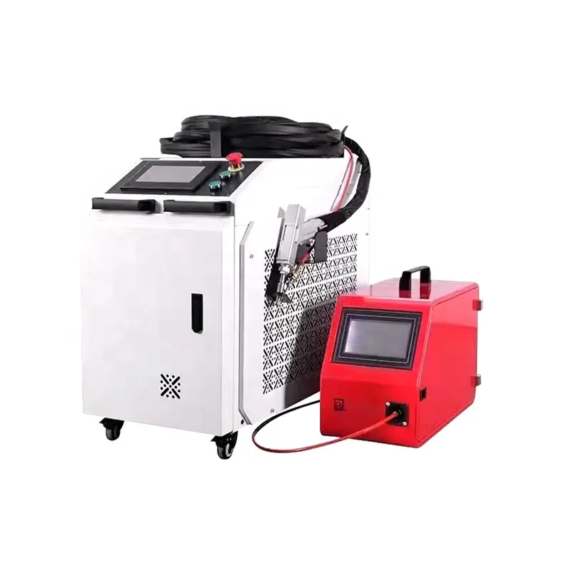 Mini 3 In 1 1500W 2000W 3000W Multifunctionele Metalen Laser Roestverwijderaar Handheld Fiber Laser Reiniging Lassen Snijmachine