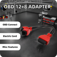 Cable Adaptador OBD 12+8 SGW para Diagnóstico, Lector de Códigos, Herramienta de Diagnóstico con 1 Año de Garantía para Fiat/Alfa/Romeo