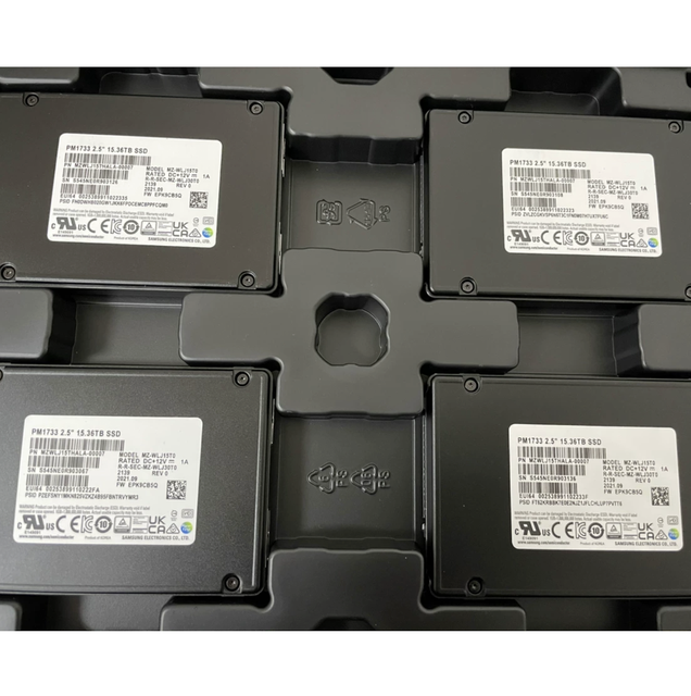 Brand Original PM1733 PM1733A U2 NVME PCIE4.0 1.92T 3.84T 7.68T 15.36T SSD MZWLR15THALA MZWLR15THBLA SAS SSD Solid Hard Drive