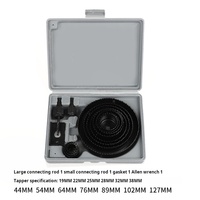 5/8/13 pièces Kit de scie cloche pour bois Durable en acier au carbone perceuse électrique coupe-trou avec dents de coupe de haute précision