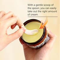 YURHERSU Skincare Beef Tallow Balm, Balsem Lemak Sapi dari Sapi yang Diberi Makan Rumput, Balsem Lemak Sapi Alami untuk Wajah