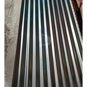 Tôle de Toiture Ondulée Galvanisée à Haute Résistance AiSi BWG 20 24 26 <span class=keywords><strong>28</strong></span> Épaisseur, Tôle Métallique Galvanisée pour Toiture, Prix - Product Image 3