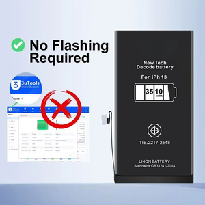 ไม่ต้องใช้ไฟแฟลช แบตเตอรี่โทรศัพท์มือถืออายุการใช้งาน 100% สำหรับ <span class=keywords><strong>iPhone</strong></span> 12 Pro Max 13 14 15 16 Mini แบตเตอรี่ดิจิตอล - Product Image 2