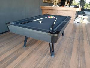 Naipni Tùy Chỉnh Màu Sắc Độ Bền Cao Ván Mdf 7ft/8ft/9ft Hồ Bơi Bàn Bida Bao Gồm Phụ Kiện Kim Loại + Gỗ Chân - Product Image 6