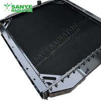 Radiator SANYE 50C 50CN 855 untuk Excavator Wheel Loader Pendingin Mesin Radiator Tembaga Kustom Garansi 6 Bulan Shandong