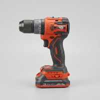 Nouveauté - Perceuse à percussion sans fil 20V 10mm à deux vitesses avec batterie 2.0AH, couple réglable, pour usage professionnel et bricolage