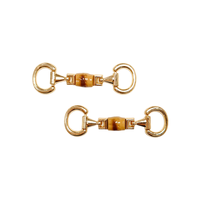 Boucles de lacets décoratives élégantes en alliage de zinc doré de haute qualité pour plusieurs styles de chaussures, breloques personnalisées pour sabots Rambo-zy 2,5-3,5 cm
