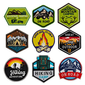 Patchs brodés en dentelle pour la randonnée, en PU écologique, à coudre, résistants à la décoloration, de haute qualité - Product Image 6