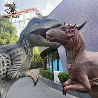 Costume de dinosaure réaliste personnalisé pour parc d'attractions, léger, taille réelle, costume de dinosaure réaliste