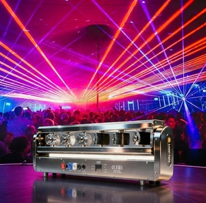6 occhi 300mw luce Laser rossa e 6 pezzi 500mw colore pieno RGB Dmx testa mobile luce Laser per Dj <span class=keywords><strong>discoteca</strong></span> Night Club Bar - Product Image 5