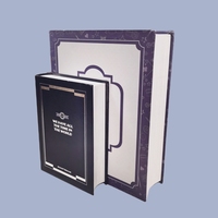 Оптовая продажа: Элитная косметическая упаковка в форме книги, креативная коробка для косметики в виде книги