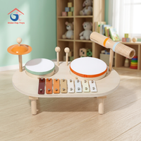 Wooden Musical Instruments Montessori Musical Toys Xylophone for Kids Preschool Wholesale Educational Toy Birthday Gift