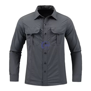Camicia da <span class=keywords><strong>Lavoro</strong></span> Tattica da Uomo a Maniche Lunghe, Leggera, Traspirante, Multitasche, <span class=keywords><strong>per</strong></span> Allenamento Outdoor - Product Image 2