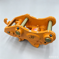 Accouplement hydraulique entièrement automatique robuste et durable, directement de l'usine, pour machines compactes avec système de verrouillage de sécurité