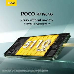 Téléphone portable 5G POCO M7 Pro 2026 Android Global <span class=keywords><strong>8</strong></span>+256 Go/12+256 Go Octa 5110 mAh Charge rapide 45W - Product Image 3