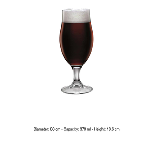 Verre à bière exécutif 03 39,1 cl Bormioli Rocco H 18,6 cm Ø 8 cm - Product Image 3