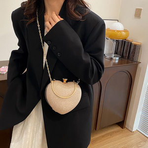 Sacs à main spacieux pour femmes, sacs à bandoulière pour femmes, sac à paillettes en forme de cœur, sac durable pour le <span class=keywords><strong>dimanche</strong></span> et l'église, fiable 2026 - Product Image 1