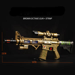 مسدسات ألعاب للأولاد بسعر الجملة، مسدس كهربائي رخيص وواقعي مع موسيقى وإضاءة - Product Image 6