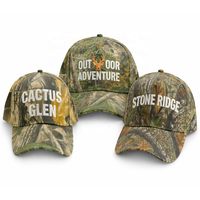 Gorra de Béisbol de Camuflaje con Bordado 3D Personalizado, Ajustable, Transpirable, Ligera, para Caza y Deportes al Aire Libre