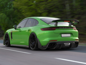 สปอยเลอร์คาร์บอนไฟเบอร์แห้งสำหรับรถยนต์ <span class=keywords><strong>Porsche</strong></span> <span class=keywords><strong>Panamera</strong></span> 971 - Product Image 2