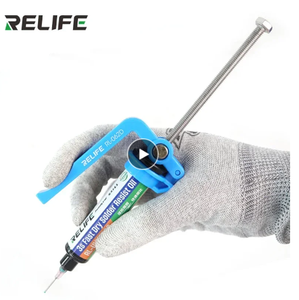 RELIFE-Empujador de aceite de soldadura de tinta UV, Máscara de Soldadura, herramientas de reparación de placa base, ahorro de mano de obra, 5-10CC, nuevo refuerzo de pasta de soldadura - Product Image 2