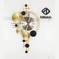 Horloge murale de luxe 78x45cm, grande taille, pour décoration intérieure, cadeau, salon, quartz silencieux, vente en gros DDP
