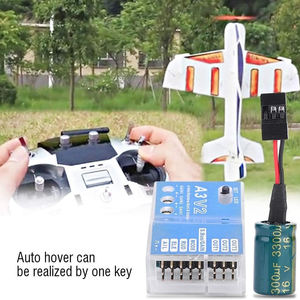 Controlador de Vuelo RC F50A, Giroscopio de 3 Ejes, Sistema A3 V2, Vuelo Estacionario Automático con una Sola Tecla, Multimodo, Compatible con HV - Product Image 2