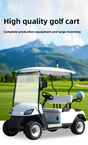 Mini Carro de Golf Eléctrico de 4 Ruedas, de Alta Velocidad, para 2 Personas, con Motor de 48V, para Hotel - Product Image 3