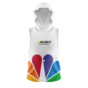 Hoodie sans manches pour homme entièrement personnalisé par sublimation, de haute qualité, tendance, nouveau modèle. - Product Image 1