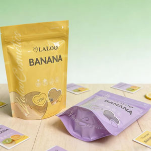 Bolsas con cierre hermético y ventana de diseño personalizado para envasado de cosméticos en polvo con ventana - Product Image 3