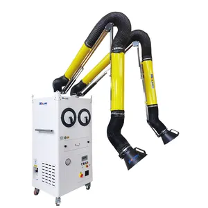 High quality industrial air filter fume dust collector with suction arms industrial vacuum cleaners for welding