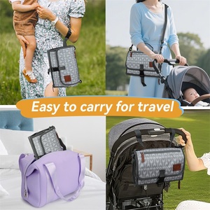 Baby Portable Diaper <strong>Changing</strong> Pad Travel Waterproof Compact Diaper Pad Light Weight <strong>Foldable</strong> Diaper <strong>Changing</strong> <strong>Table</strong> for Newborns - Product Image 3