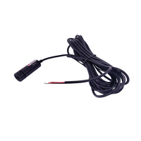 Bagian Laser HPAW Penunjuk Cahaya Merah 650nm Indikator Cahaya Merah Kepala Cahaya Merah dan Adaptor